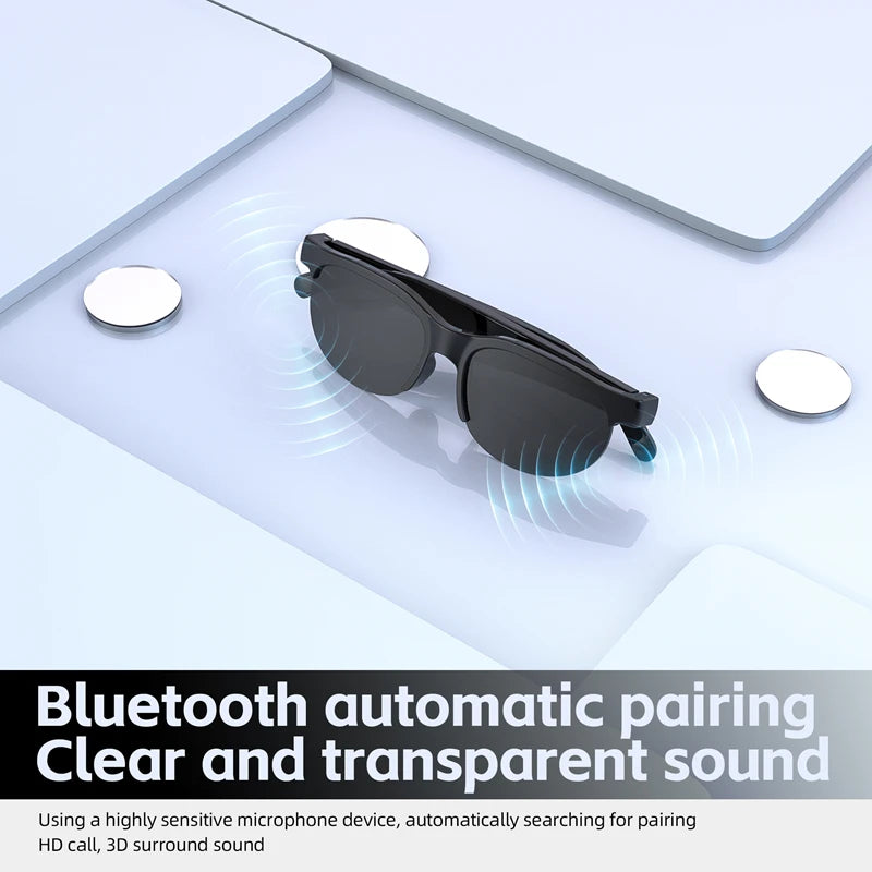 XG88 PRO AI Intelligent Translation Glasses Wireless Bluetooth Glasses With Microphone Earphone Glasses Sports Sunglasses