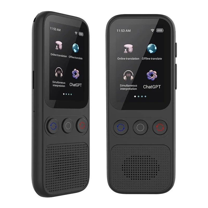 S80 Pro Portable Language Translator Device & 138 Languages Voice Translating 16 Offline Translation Simultaneous Interpretation