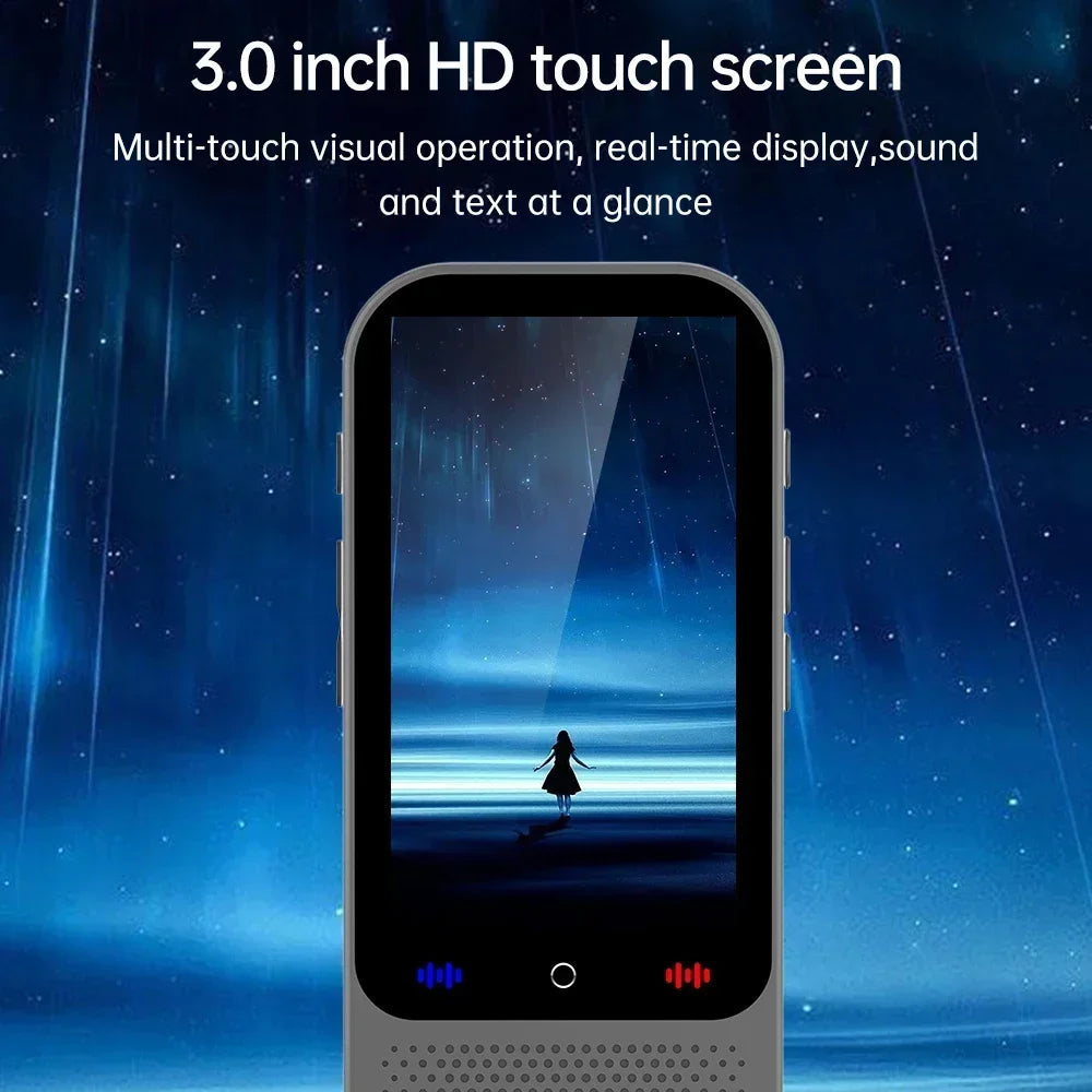 S80 Pro Portable Language Translator Device & 138 Languages Voice Translating 16 Offline Translation Simultaneous Interpretation