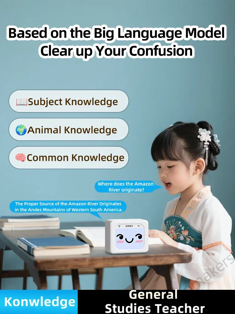 Ai Chatbox Chat GPT Large Model Language Intelligent Robot Smart  Automatic Children Gifts Voice Recognition Acompany